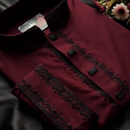 Premium Panjabi Collection Meroon